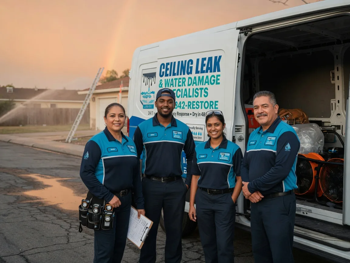 Ceiling Leak Cleanup company in Port Bolivar, TX